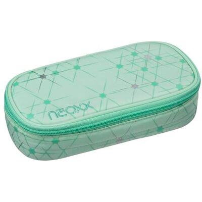 neoxx Estuche Escolar Jump Mintastic Botellas Pet recicladas, Compartimento Principal con Cremallera, 10 Trabillas para bolígrafos, Ventana Transparente Material Escolar para niños neoxx Estuche Escolar Jump Mintastic Botellas Pet recicladas, Compartimento Principal con Cremallera, 10 Trabillas para bolígrafos, Ventana Transparente Material Escolar para niños