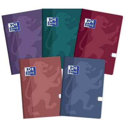 Oxford Touch Trend Cuaderno escolar (A5, 60 hojas, rayado, 5 unidades), varios colores Oxford Touch Trend Cuaderno escolar (A5, 60 hojas, rayado, 5 unidades), varios colores