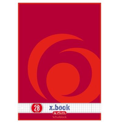 herlitz Lote de 10 Bloques Escolares (con márgenes, DIN A4, 50 hojas), herlitz Lote de 10 Bloques Escolares (con márgenes, DIN A4, 50 hojas),