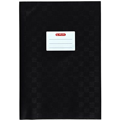 herlitz 5204011 – Funda para cuaderno A4, estructura de rafia, 25 unidades), color amarillo, color negro A4 herlitz 5204011 – Funda para cuaderno A4, estructura de rafia, 25 unidades), color amarillo, color negro A4