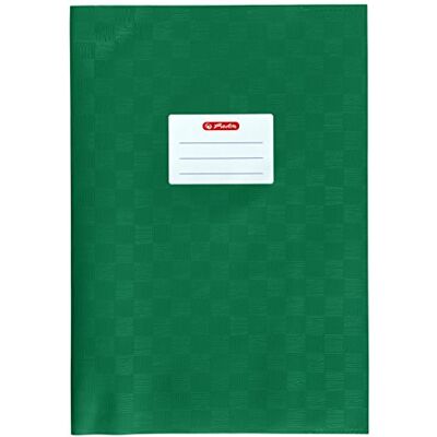herlitz 5204011 – Funda para cuaderno A4, estructura de rafia, 25 unidades), color amarillo, color verde oscuro A4 herlitz 5204011 – Funda para cuaderno A4, estructura de rafia, 25 unidades), color amarillo, color verde oscuro A4