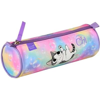 QUO VADIS – Estuche escolar – Redondo – Chi – Multicolor – 23 x 8 cm – Lona (poliéster) – 1 compartimento (s) QUO VADIS – Estuche escolar – Redondo – Chi – Multicolor – 23 x 8 cm – Lona (poliéster) – 1 compartimento (s)