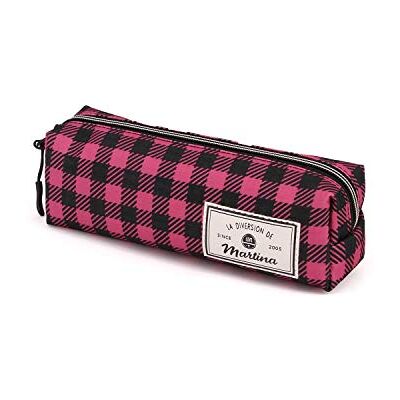 KARACTERMANIA Martina D'Antiochia (La Diversión de Martina) Pink-Estuche Portatodo Cuadrado HS, Rosa, 21 x 7 cm KARACTERMANIA Martina D'Antiochia (La Diversión de Martina) Pink-Estuche Portatodo Cuadrado HS, Rosa, 21 x 7 cm