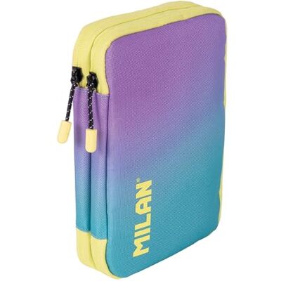 MILAN ® Plumier 2 Pisos con Contenido colección Sunset, Turquesa MILAN ® Plumier 2 Pisos con Contenido colección Sunset, Turquesa