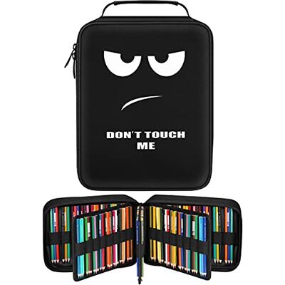 FINPAC Ranura para Estuche de lápices de Colores, Don't Touch Me, Moderno FINPAC Ranura para Estuche de lápices de Colores, Don't Touch Me, Moderno