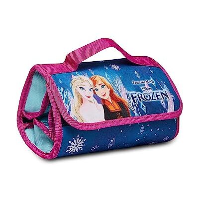 Seven Estuche Escolar Rollo 1 Compartimientos – Frozen GUARDERÍA, Turquesa con Material Incluido: 30 Rotuladores – Gran Capacidad para Niños y Niñas Seven Estuche Escolar Rollo 1 Compartimientos – Frozen GUARDERÍA, Turquesa con Material Incluido: 30 Rotuladores – Gran Capacidad para Niños y Niñas