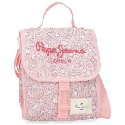 Pepe Jeans MIA Bandolera Porta Alimentos térmica Rosa Claro 20x23x14 cm Poliéster by Joumma Bags Pepe Jeans MIA Bandolera Porta Alimentos térmica Rosa Claro 20x23x14 cm Poliéster by Joumma Bags