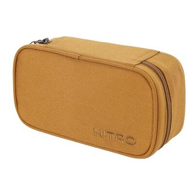 NITRO Pencil Case XL Mochila Escolar con Organizador, Mochila Escolar, Mochila de día con Compartimento para portátil de 17 Pulgadas, Amber Glow, 21 x 10 x 6,5 cm, Estuche para NITRO Pencil Case XL Mochila Escolar con Organizador, Mochila Escolar, Mochila de día con Compartimento para portátil de 17 Pulgadas, Amber Glow, 21 x 10 x 6,5 cm, Estuche para