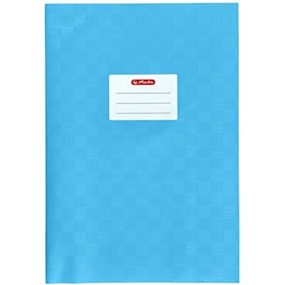 herlitz 5204011 – Funda para cuaderno A4, estructura de rafia, 25 unidades), color amarillo, color azul claro A4 herlitz 5204011 – Funda para cuaderno A4, estructura de rafia, 25 unidades), color amarillo, color azul claro A4