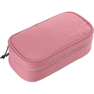 NITRO Estuche XL con diseño de triángulo y horario, Estuche para lápices, Estuche para lápices, Estuche para lápices, Estuche para lápices, Woodrose, Estuche para NITRO Estuche XL con diseño de triángulo y horario, Estuche para lápices, Estuche para lápices, Estuche para lápices, Estuche para lápices, Woodrose, Estuche para