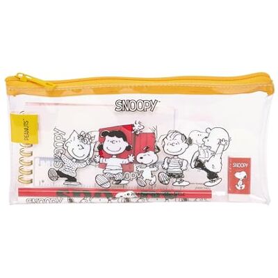Safta SNOOPY Portatodo Actividades, Estuche Infantil, Estuche Niño, Ideal para Niños en Edad Escolar, Cómodo y Versátil, Calidad y Resistencia, 22.5x10.5 cm Safta SNOOPY Portatodo Actividades, Estuche Infantil, Estuche Niño, Ideal para Niños en Edad Escolar, Cómodo y Versátil, Calidad y Resistencia, 22.5x10.5 cm