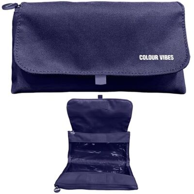 DOHE Estuche Escolar Doble 2 Compartimentos con Cremallera, 3 Ventanas Transparentes, Tarjeta Rellenable con Horario, Espacioso 22x10x6,5 cm, Poliéster Resistente y Flexible Morado DOHE Estuche Escolar Doble 2 Compartimentos con Cremallera, 3 Ventanas Transparentes, Tarjeta Rellenable con Horario, Espacioso 22x10x6,5 cm, Poliéster Resistente y Flexible Morado