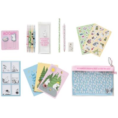 Grupo Erik Set de Papeleria Moomin: Estuche con Material Escolar Grupo Erik Set de Papeleria Moomin: Estuche con Material Escolar