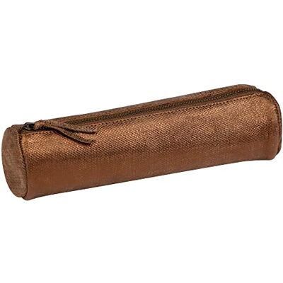 Clairefontaine 410030C – Estuche Slim Kleo-Pathra 19,5 x 2,5 x 4 cm, piel de cordero, bronce Clairefontaine 410030C – Estuche Slim Kleo-Pathra 19,5 x 2,5 x 4 cm, piel de cordero, bronce