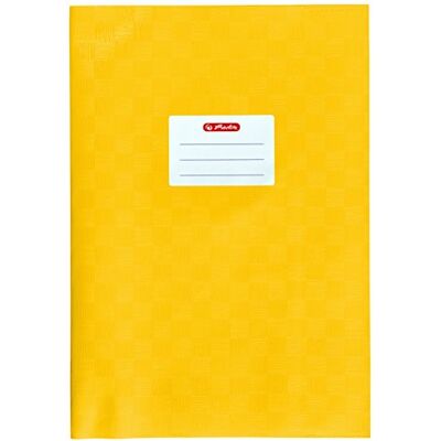 herlitz – Funda para cuaderno A4, estructura de rafia, 25 unidades), color amarillo, color amarillo A4 herlitz – Funda para cuaderno A4, estructura de rafia, 25 unidades), color amarillo, color amarillo A4