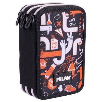 MILAN ® Plumier 3 pisos con contenido serie especial Fingers MILAN ® Plumier 3 pisos con contenido serie especial Fingers