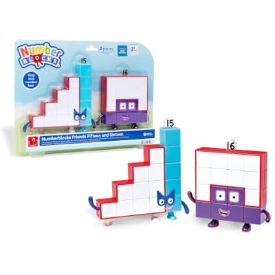 Learning Resources Numberblocks Amigos Quince y Dieciséis 3+ Años, Figuras Numberblocks, Juego de Conteo y Aprendizaje Matemático Learning Resources Numberblocks Amigos Quince y Dieciséis 3+ Años, Figuras Numberblocks, Juego de Conteo y Aprendizaje Matemático