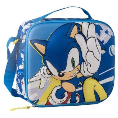 CERDÁ LIFE'S LITTLE MOMENTS Bolsa Isotérmica 3D Sonic para Niños y Niñas Lonchera Térmica Infantil Azul con Asa y Correa Bandolera, Bolsillo de Malla Lateral y Cierre de Cremallera, Talla Única para Colegio y Excursiones CERDÁ LIFE'S LITTLE MOMENTS Bolsa Isotérmica 3D Sonic para Niños y Niñas Lonchera Térmica Infantil Azul con Asa y Correa Bandolera, Bolsillo de Malla Lateral y Cierre de Cremallera, Talla Única para Colegio y Excursiones