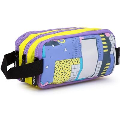 Starplast Estuche 3 Cremalleras 3 Compartimentos, Amplio, Cierre Cremallera, con Asa, Multiuso, Gran Capacidad, Porta Todo, para Uso Escolar Modelo Patrones Starplast Estuche 3 Cremalleras 3 Compartimentos, Amplio, Cierre Cremallera, con Asa, Multiuso, Gran Capacidad, Porta Todo, para Uso Escolar Modelo Patrones