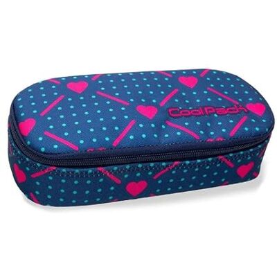 Coolpack , Estuche escolar CAMPUS HEART LINK, Multicolor Coolpack , Estuche escolar CAMPUS HEART LINK, Multicolor