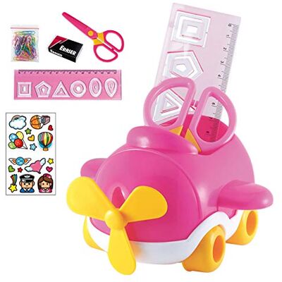 DOHE Set de escritorio infantil Avión Rosa DOHE Set de escritorio infantil Avión Rosa
