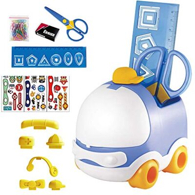 DOHE Set de escritorio infantil Coche Azul DOHE Set de escritorio infantil Coche Azul