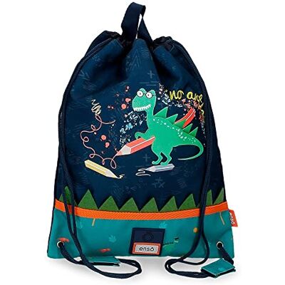 Enso Dino artist Bolsa de Merienda, Multicolor Enso Dino artist Bolsa de Merienda, Multicolor