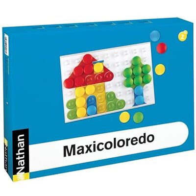 Nathan Maxicoloredo - Juego de Mosaicos Creativos para Niños Nathan Maxicoloredo - Juego de Mosaicos Creativos para Niños