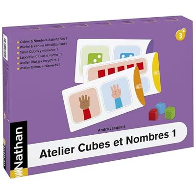 NATHAN Atelier cubes et nombres 1 NATHAN Atelier cubes et nombres 1