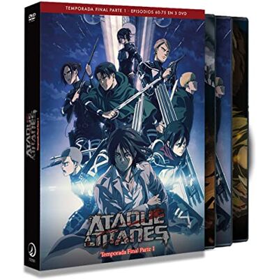 Selecta Ataque a los Titanes Temporada Final Parte 1 DVD Selecta Ataque a los Titanes Temporada Final Parte 1 DVD