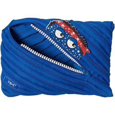 ZIPIT ztmj de AR de Ace estuche de un solo, cremallera larga, lavable Azul ZIPIT ztmj de AR de Ace estuche de un solo, cremallera larga, lavable Azul