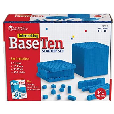 Learning Resources Set de Base Diez para Principiantes con Piezas encajables Learning Resources Set de Base Diez para Principiantes con Piezas encajables