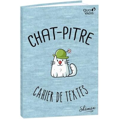 QUO VADIS – Cuaderno de textos – Francés – Shaman – Multicolor – Diario – 15 x 21 cm – Papel Clairefontaine blanco – Fabricación francesa QUO VADIS – Cuaderno de textos – Francés – Shaman – Multicolor – Diario – 15 x 21 cm – Papel Clairefontaine blanco – Fabricación francesa