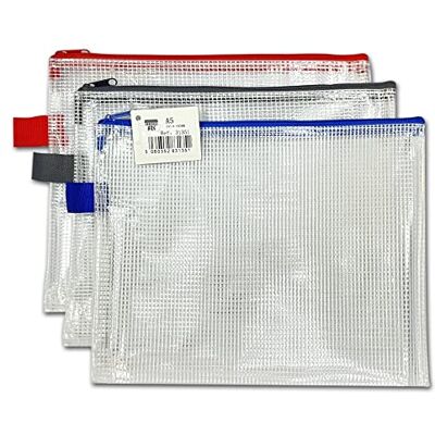ARK 12 x A5 Tuff Bag Escuela Impermeable Almacenamiento Fuerte Estuche Pluma Bolígrafo Cartera con Cremallera (Tamaño 245 x 175 mm) ARK 12 x A5 Tuff Bag Escuela Impermeable Almacenamiento Fuerte Estuche Pluma Bolígrafo Cartera con Cremallera (Tamaño 245 x 175 mm)