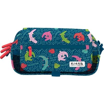 Grafoplas GRAFOPLÁS PORTATODO TRIPLE C/SOLAPA EC ALLIGATOR - Estuche Grafoplas GRAFOPLÁS PORTATODO TRIPLE C/SOLAPA EC ALLIGATOR - Estuche