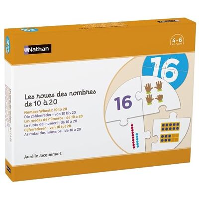 NATHAN Roues des nombres -10 à 20 NATHAN Roues des nombres -10 à 20