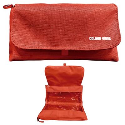 DOHE Estuche Escolar Doble 2 Compartimentos con Cremallera, 3 Ventanas Transparentes, Tarjeta Rellenable con Horario, Espacioso 22x10x6,5 cm, Poliéster Resistente y Flexible Rojo DOHE Estuche Escolar Doble 2 Compartimentos con Cremallera, 3 Ventanas Transparentes, Tarjeta Rellenable con Horario, Espacioso 22x10x6,5 cm, Poliéster Resistente y Flexible Rojo