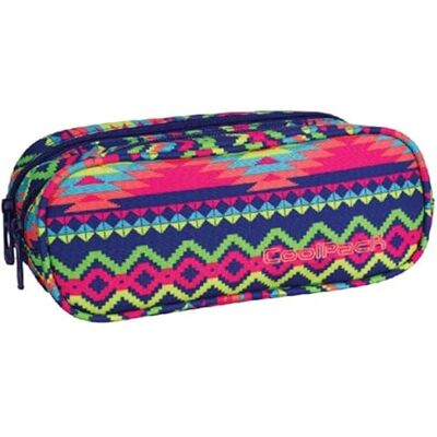 Coolpack , Estuche escolar CLEVER BOHO ELECTRA, Multicolor Coolpack , Estuche escolar CLEVER BOHO ELECTRA, Multicolor
