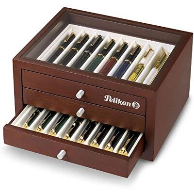 Pelikan Estuche Collector's Box, Madera, 24 piezas, Pelikan Estuche Collector's Box, Madera, 24 piezas,