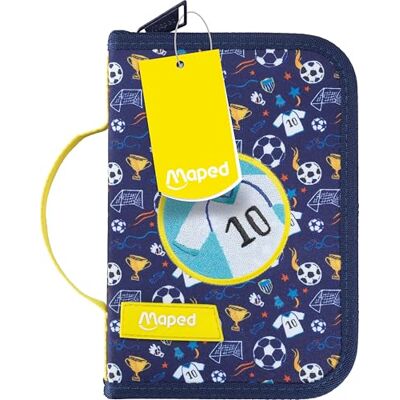 Maped Estuche Escolar con Estampado Integral AOP, Portatodo con Asa Lateral de Fácil Transporte, Cremallera de Alta Resistencia y Tejido Duradero, Estuche Infantil para la Vuelta al Cole Maped Estuche Escolar con Estampado Integral AOP, Portatodo con Asa Lateral de Fácil Transporte, Cremallera de Alta Resistencia y Tejido Duradero, Estuche Infantil para la Vuelta al Cole