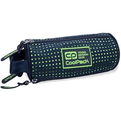 Coolpack , Estuche escolar OMNI DOTS YELLOW/NAVY, Multicolor Coolpack , Estuche escolar OMNI DOTS YELLOW/NAVY, Multicolor