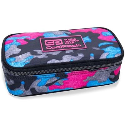 Coolpack , Estuche escolar CAMPUS XL CAMO FUSION PINK, Multicolor Coolpack , Estuche escolar CAMPUS XL CAMO FUSION PINK, Multicolor