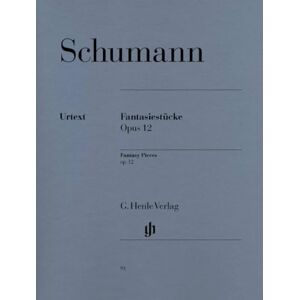 Schumann, Robert Fantasiestucke op. 12 (en appendice: nachgelassenes stuck) Schumann, Robert Fantasiestucke op. 12 (en appendice: nachgelassenes stuck)