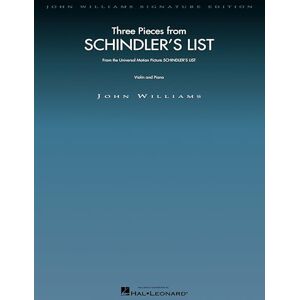Williams, J. 3 Pieces From Schindler's List: For Violin and Piano Williams, J. 3 Pieces From Schindler's List: For Violin and Piano