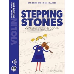 Boosey & Hawkes Stepping Stones: 26 pieces for violin players. violin and piano. (Easy String Music) Boosey & Hawkes Stepping Stones: 26 pieces for violin players. violin and piano. (Easy String Music)