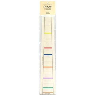 GEWA Incrustaciones, Marcador en el diapasón, DON`T FRET , para Cello 1/8, con 12 líneas GEWA Incrustaciones, Marcador en el diapasón, DON`T FRET , para Cello 1/8, con 12 líneas