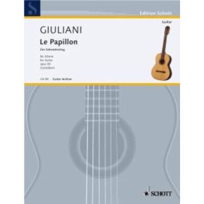 Schott Le Papillon: 32 Easy guitar pieces for beginners. op. 50. guitar. Schott Le Papillon: 32 Easy guitar pieces for beginners. op. 50. guitar.