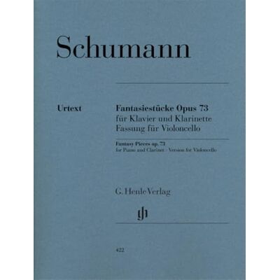 Robert Schumann Fantasiestucke op. 73 version piano et violoncelle op. 73 Robert Schumann Fantasiestucke op. 73 version piano et violoncelle op. 73