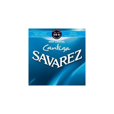 Savarez CUERDAS GUITARRA CLASICA (510/CJ) New Cristal Cantiga Azul Tension Fuerte (Juego Completo) Savarez CUERDAS GUITARRA CLASICA (510/CJ) New Cristal Cantiga Azul Tension Fuerte (Juego Completo)