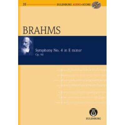 Schott Symphony No. 4 E Minor Op. 98 Poche+CD (Eulenburg Audio+score) Schott Symphony No. 4 E Minor Op. 98 Poche+CD (Eulenburg Audio+score)